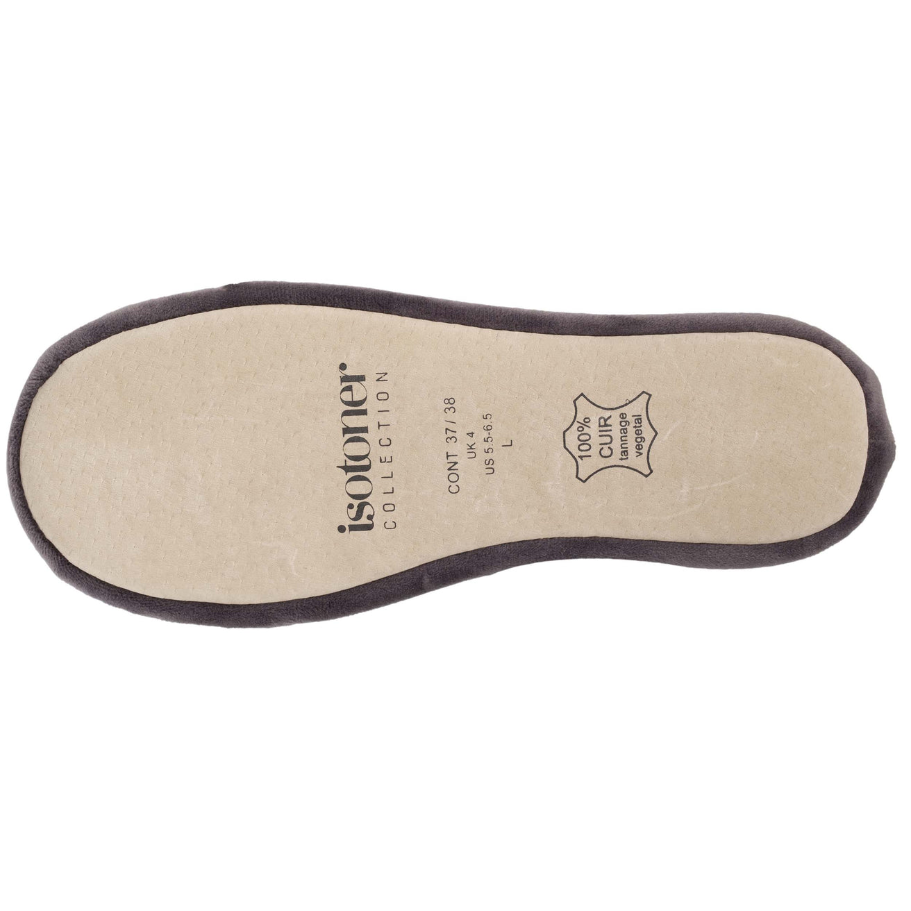 Chaussons ballerines Femme Pois Brodés