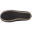 Chaussons ballerines Femme Nœud Bijou Noir