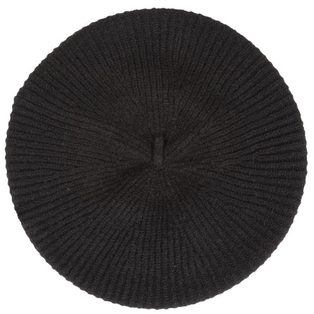 Béret Femme maille Soft Touch Noir - Isotoner