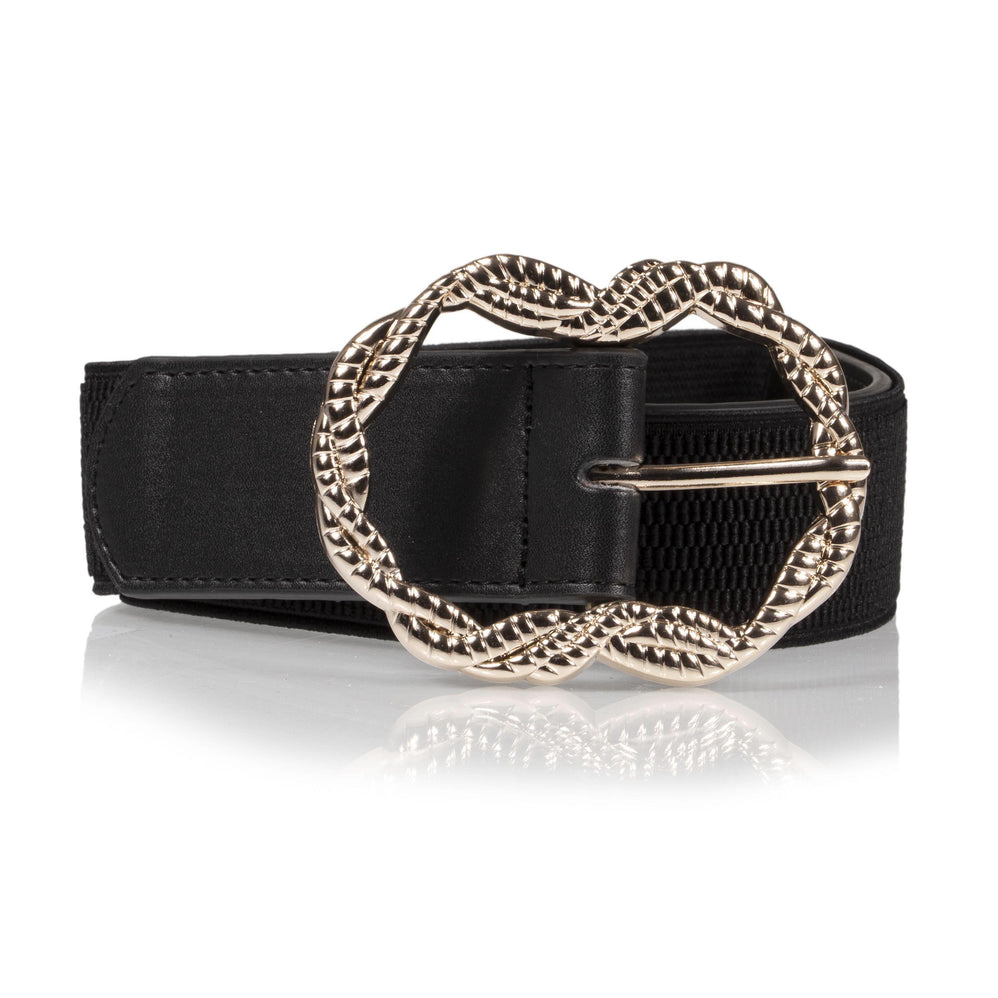 Ceinture Femme Elastique Noir - Isotoner