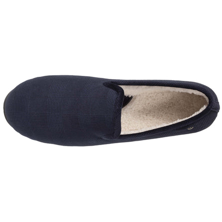Chaussons charentaises Homme Marine Sherpa - Isotoner
