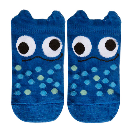 Chaussettes antidérapantes Enfant Monstre bleu 1/4 ans - Isotoner