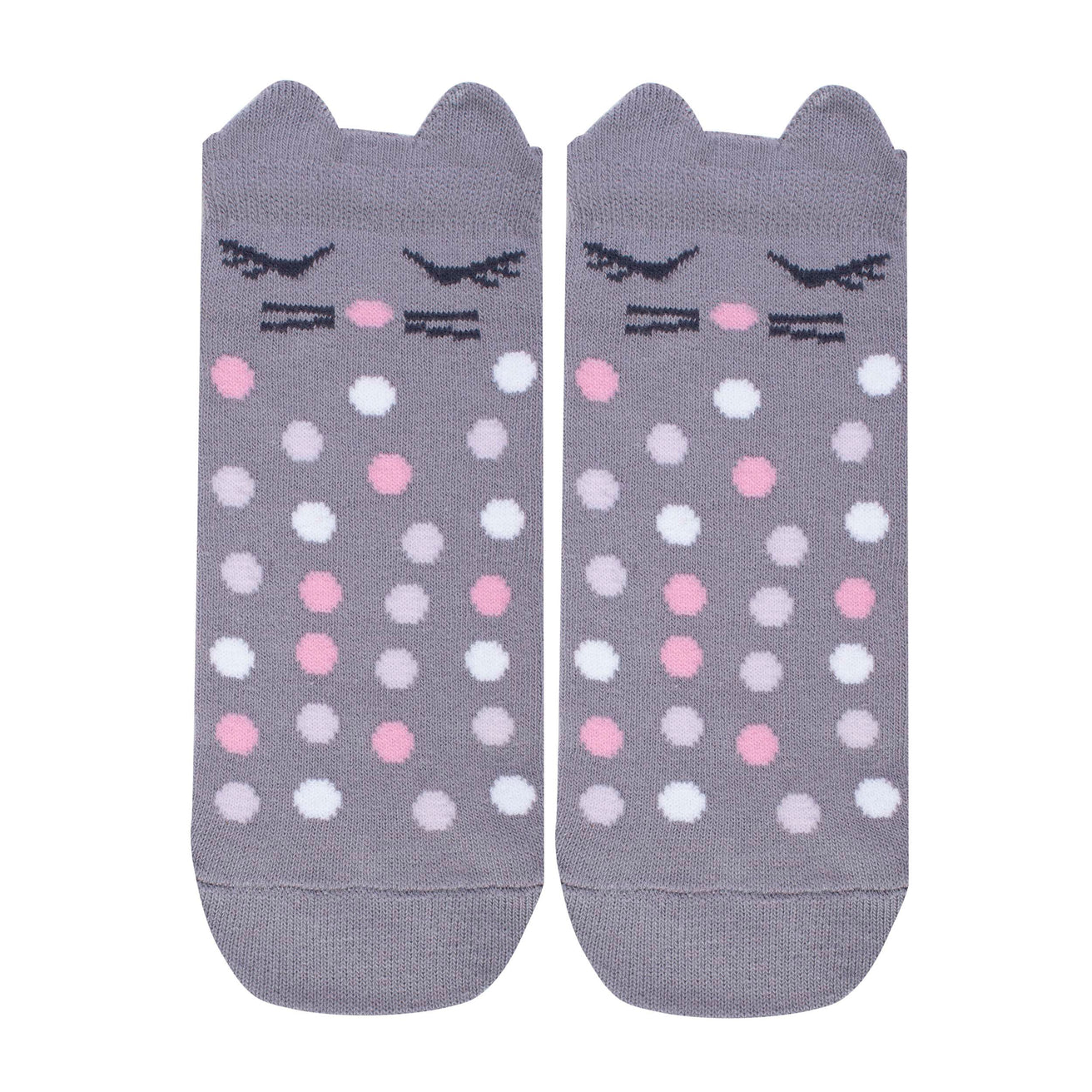 Chaussettes antidérapantes Enfant Chat 5/8 ans