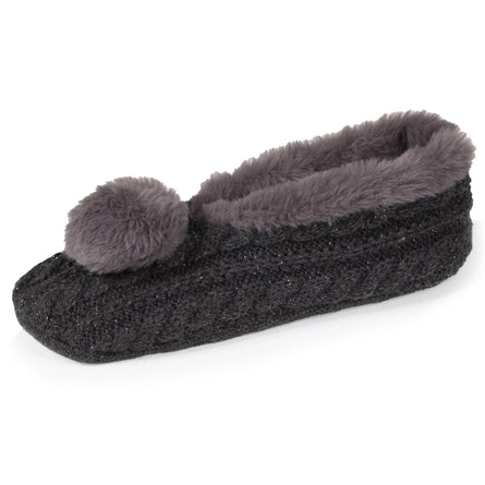 Chaussettes-chaussons Femme Pompon - Isotoner