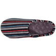 Chaussons mules Homme rayées