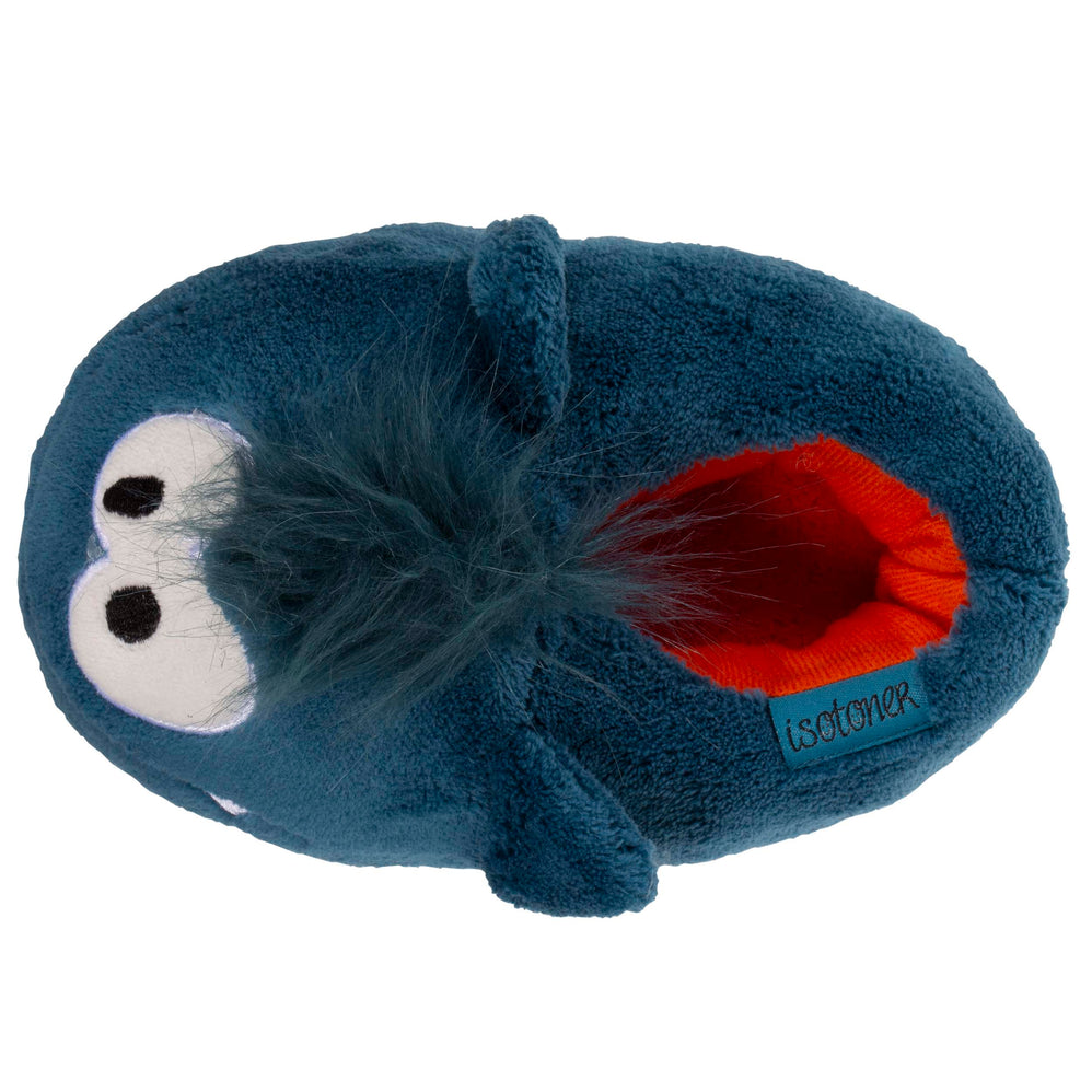 Chaussons slippers 3D monstre Bleu - Isotoner