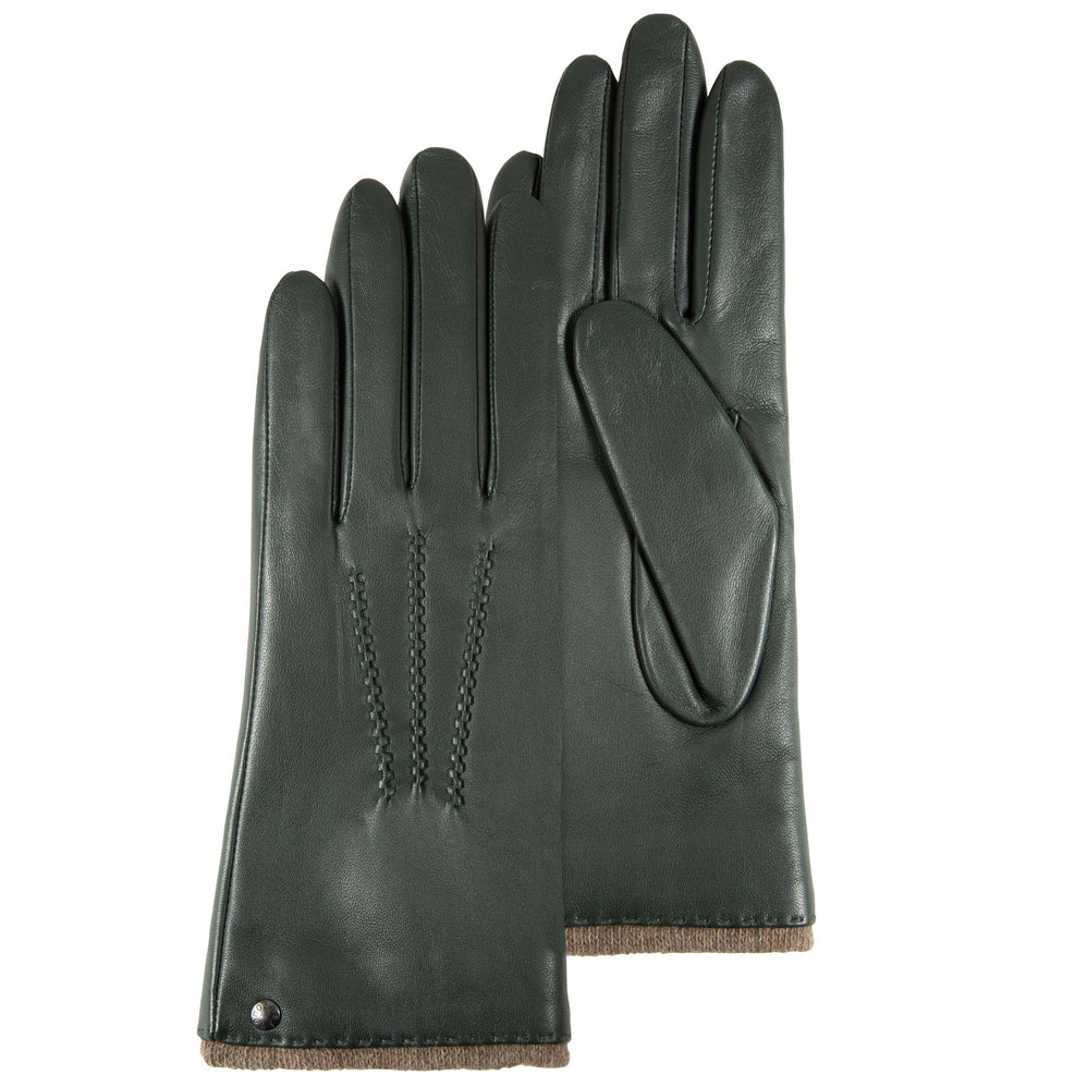 Gants Femme cuir chaud Sapin - Isotoner