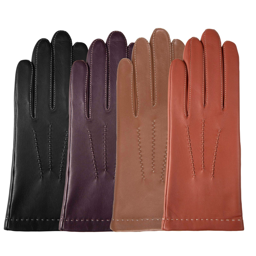 Gants Femme cuir d'agneau Noir - Isotoner