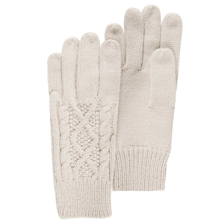 Gants Femme Torsades Beige - Isotoner