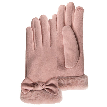 Gants Femme Ultra chaud Tactiles Rose - Isotoner