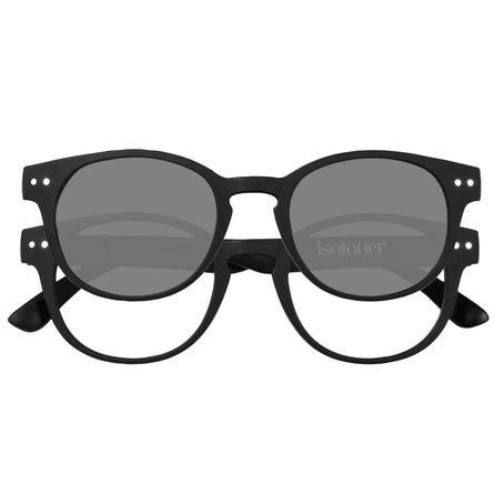 Loupes de lecture mixte et clip solaire Noir - Isotoner