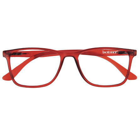 Loupes de lecture mixtes rectangulaires Rouge - Isotoner