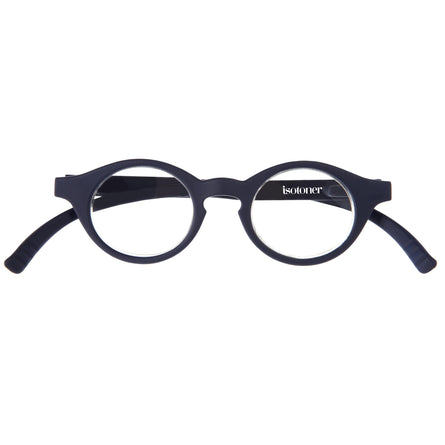 Loupes de lecture mixtes rondes Bleu nuit - Isotoner