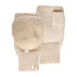 Mitones Mujer imitación piel Crema