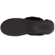 Chaussons mules Femme Talon Etoiles Noir