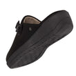 Chaussons mules Femme Talon Nœud Noir