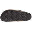Chaussons sabots Femme Feutrine Taupe Chiné