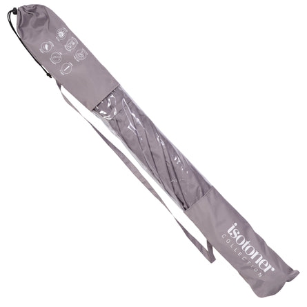 Parasol de plage Gris/Blanc - Isotoner