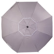 Parasol de plage Gris/Blanc