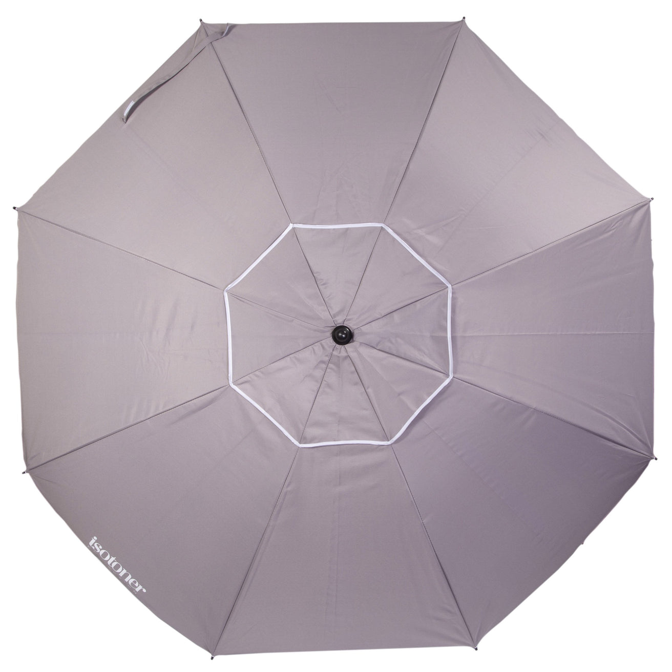 Parasol de plage Gris/Blanc