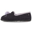 Chaussons charentaises Femme Chat fantaisie Marine
