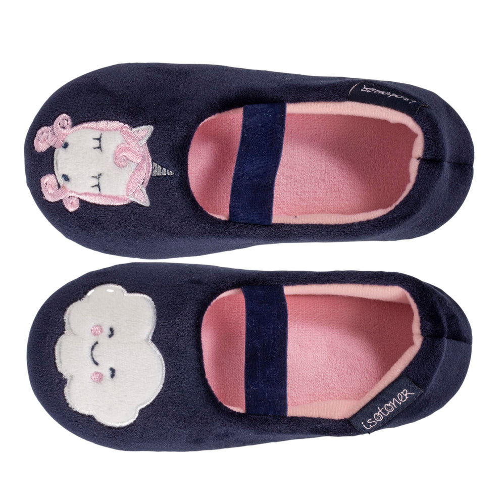 Zapatillas de casa bailarinas Niños Unicornio - Isotoner