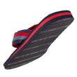 Tongs tige large Homme rayure Marine